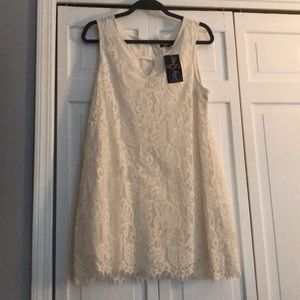 Never worn Wishlist white/cream lace dress